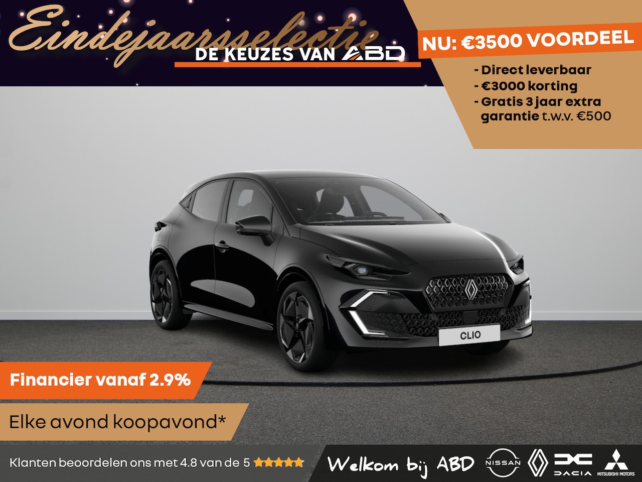 Renault Clio - Techno Full hybrid | Achteruitrijcamera | Adaptive Cruise Control | Elektronisch geregelde - AutoWereld.nl