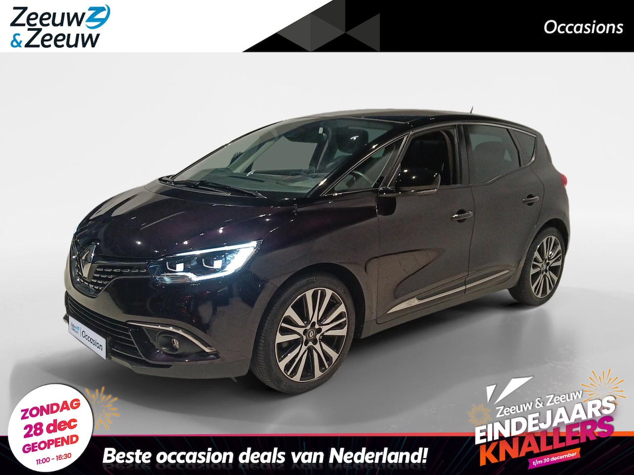 Renault Scénic - 1.2 TCe Initiale Paris *Navi+Camera*Climate Control*Winter Pack*Keyless Entry*Lederen bekl - AutoWereld.nl