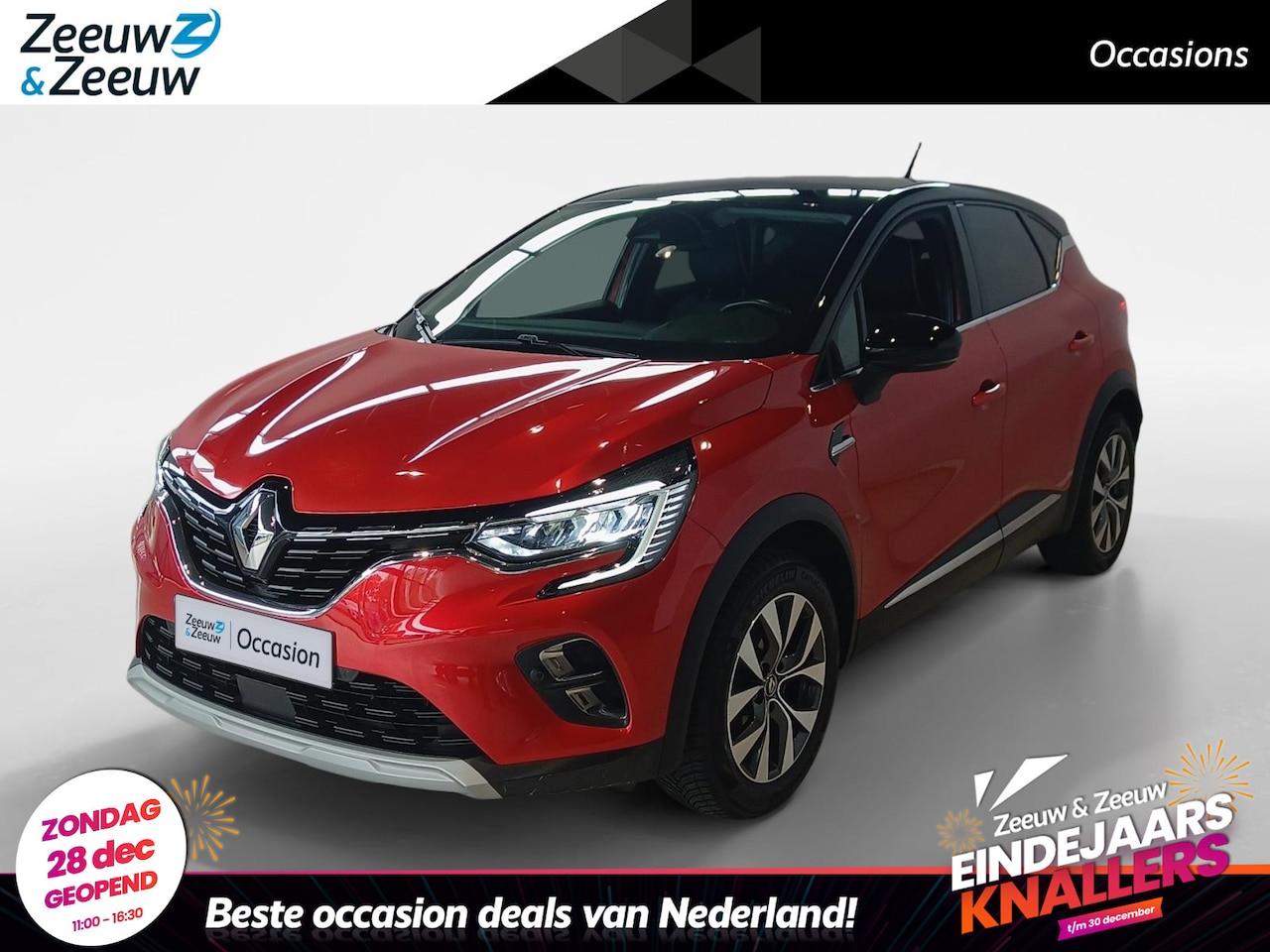 Renault Captur - 1.3 TCe 130 Intens *Automaat*Parkeercamera*Parkeersensoren*Navi via Carplay* Keyless Entry - AutoWereld.nl
