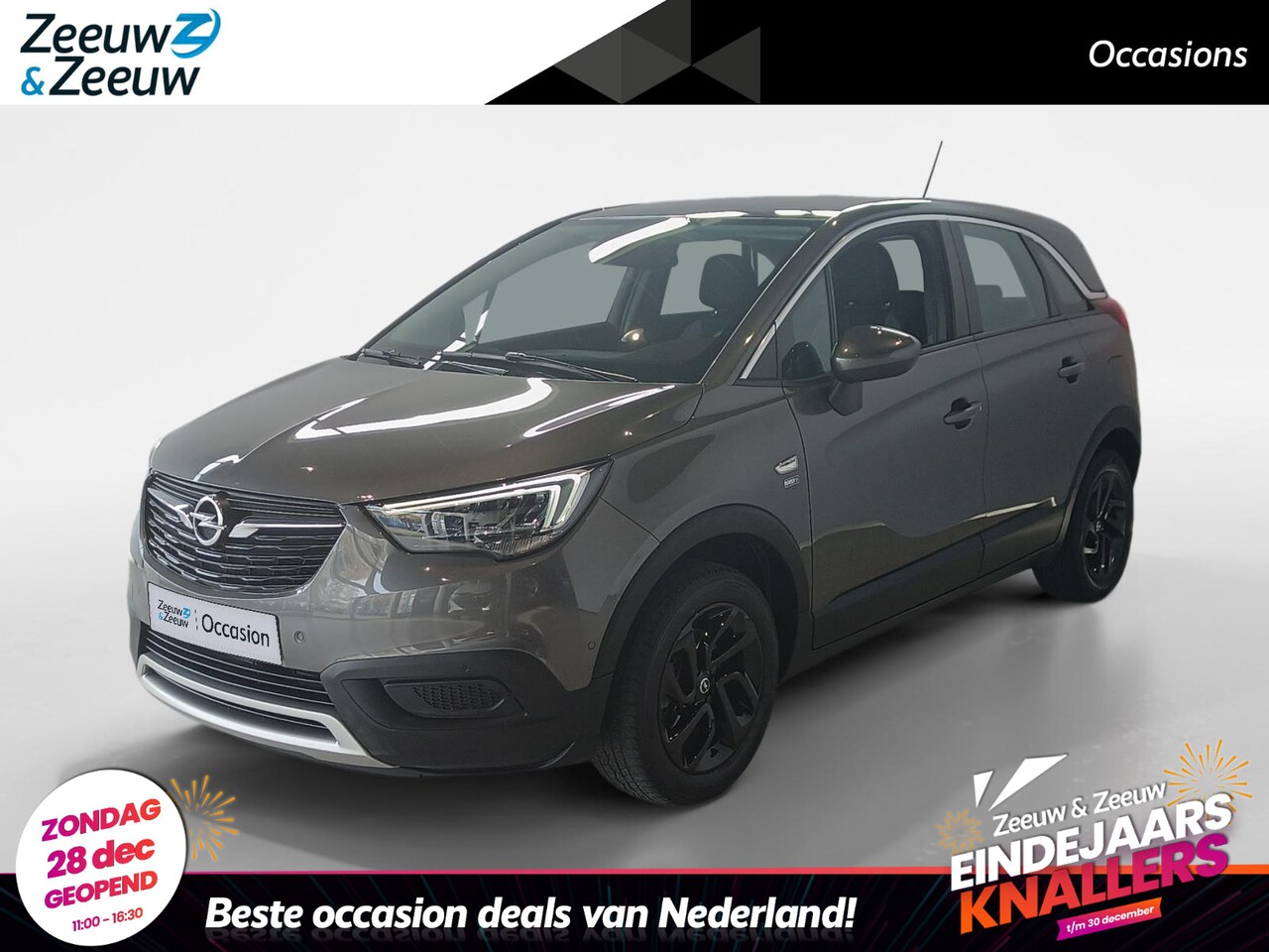 Opel Crossland X - 1.2 Turbo Innovation *Automaat*Navi+Camera*Parkeersensoren*LM.Velgen*ETC.. - AutoWereld.nl