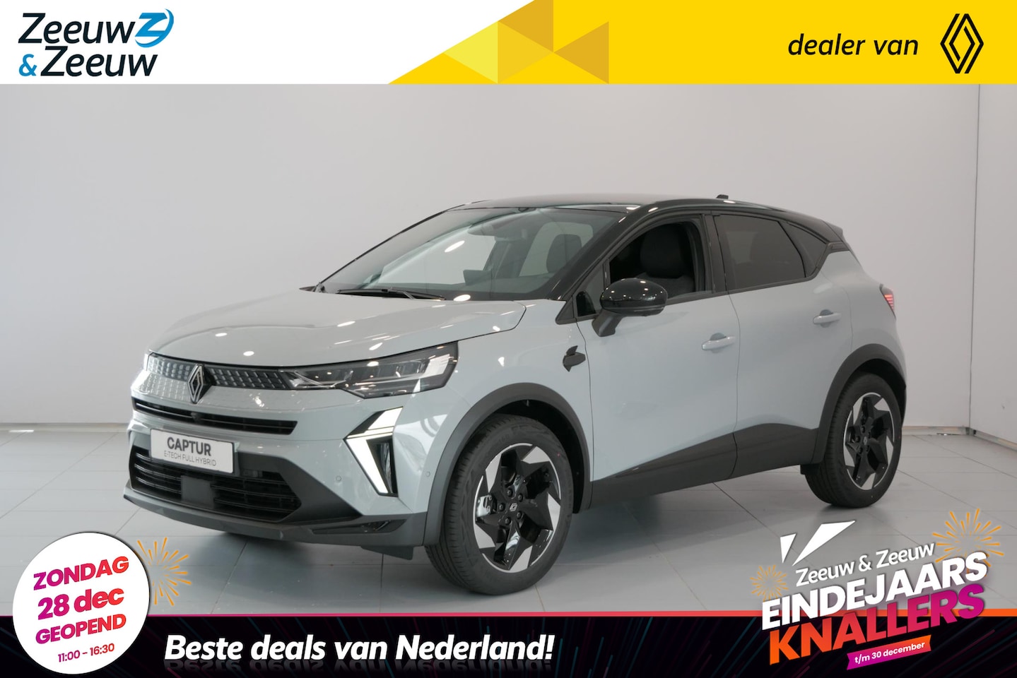 Renault Captur - 1.6 E-Tech full hybrid 145 techno Renault Captur 1.6 E-Tech Hybrid 145 techno Uit voorraad - AutoWereld.nl