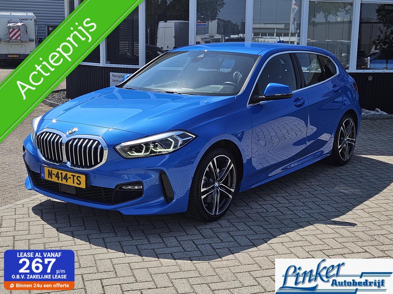 BMW 1-serie - 116i Business Edition M-SPORT 18"LMV GEEN AFLEVERKOSTEN - AutoWereld.nl