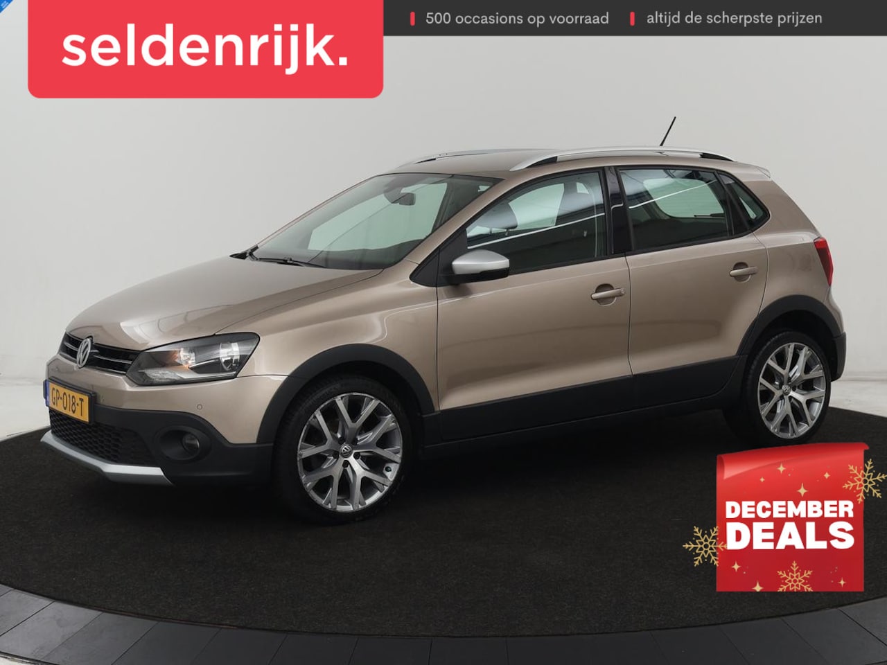 Volkswagen Polo - 1.2 TSI Cross | 1e eigenaar | Automaat | Navigatie | Climate control | Parkeerhulp | Cruis - AutoWereld.nl