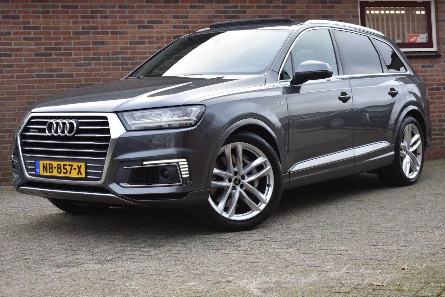 Audi Q7 - 3.0 TDI e-tron quattro Sport '16 Pano LED Clima Leder Navi Cruise Inruil mogelijk - AutoWereld.nl