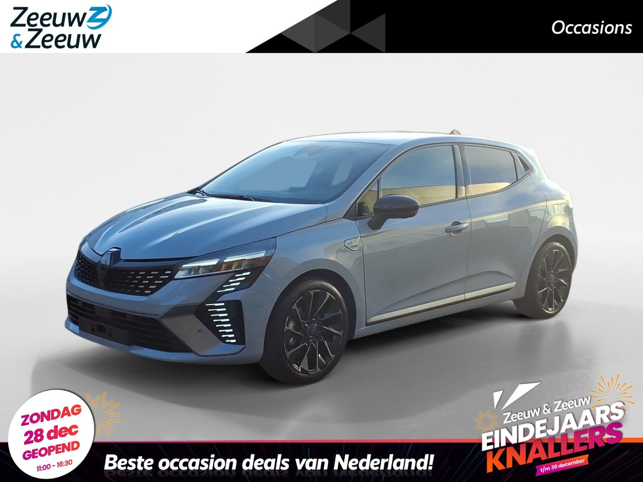 Renault Clio - 1.6 E-Tech Full Hybrid 145 esprit Alpine Airco /Ecc | Navi Automaat - AutoWereld.nl