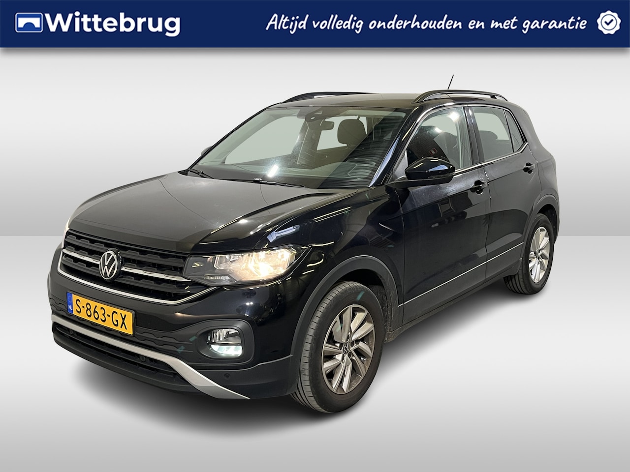 Volkswagen T-Cross - 1.0 TSI Life / GARANTIE TM 02-2027/ PARK. SENSOREN V+A/ ACC/ APP-CONNECT/ NAVI/ DAB/ LANE- - AutoWereld.nl