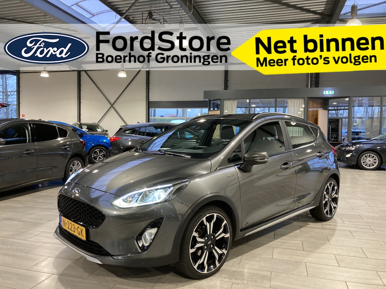Ford Fiesta - EcoBoost 95pk Active | Winter Pack | Clima | Cruise | Park. Sens. A | 18'' Velgen | Apple/ - AutoWereld.nl