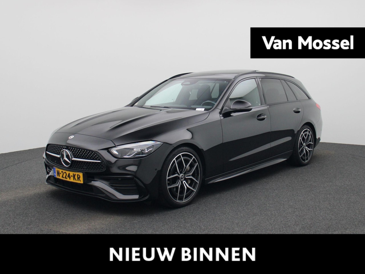 Mercedes-Benz C-klasse Estate - 200 Launch Edition AMG Line AUTOMAAT | PANORAMADAK | AMG INTERIEUR & EXTERIEUR | TREKHAAK - AutoWereld.nl