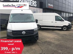 Volkswagen Crafter - 2.0 TDI 102 pk L3H3 Navi, Trekhaak 2.500 kg Apple Carplay, Laadruimte Pakket, PDC V+A, 3-Z