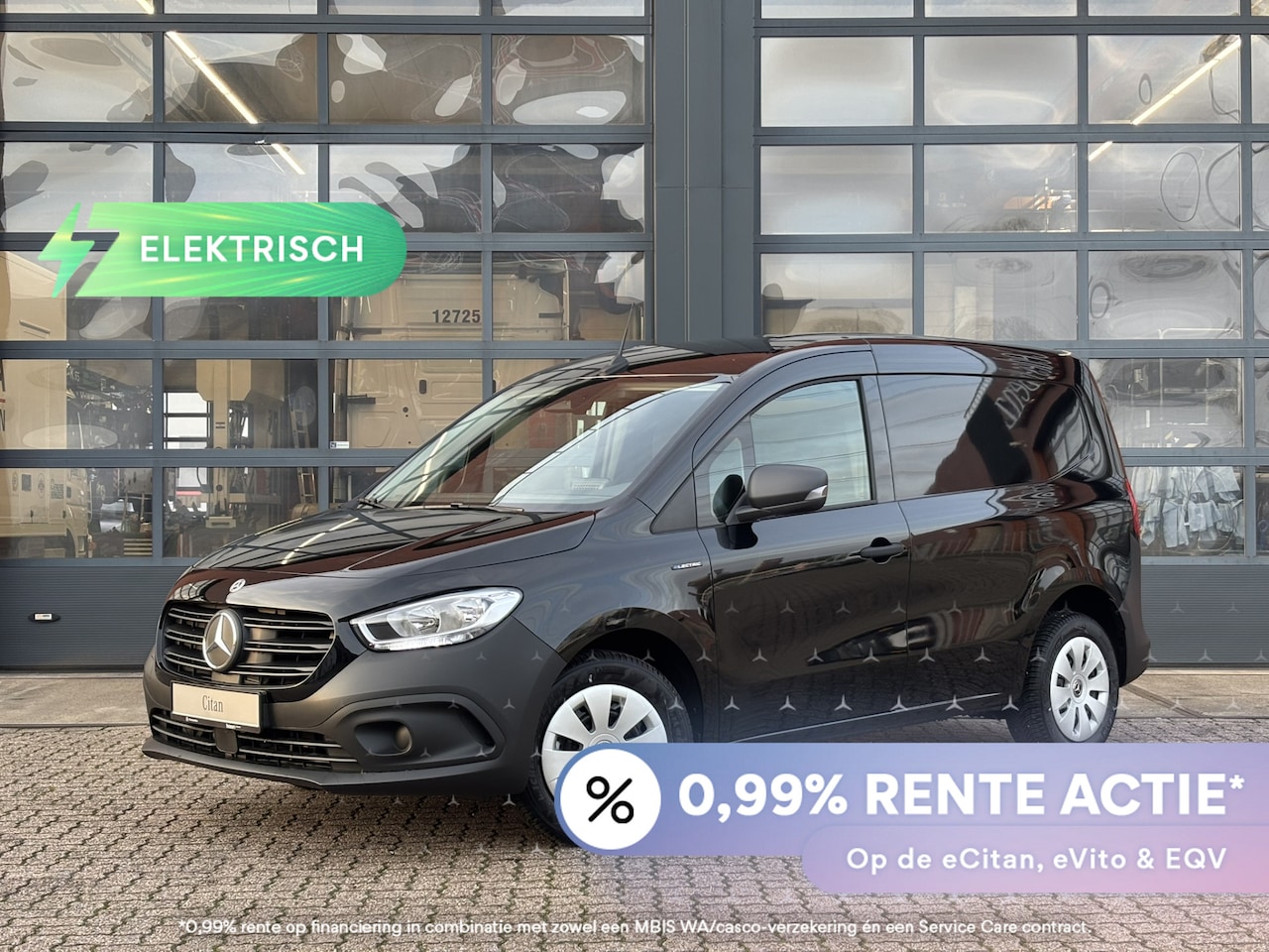 Mercedes-Benz eCitan - 112 Base L1 51 kWh | 281 WLTP | Snelladen | Achteruitrijcamera - AutoWereld.nl