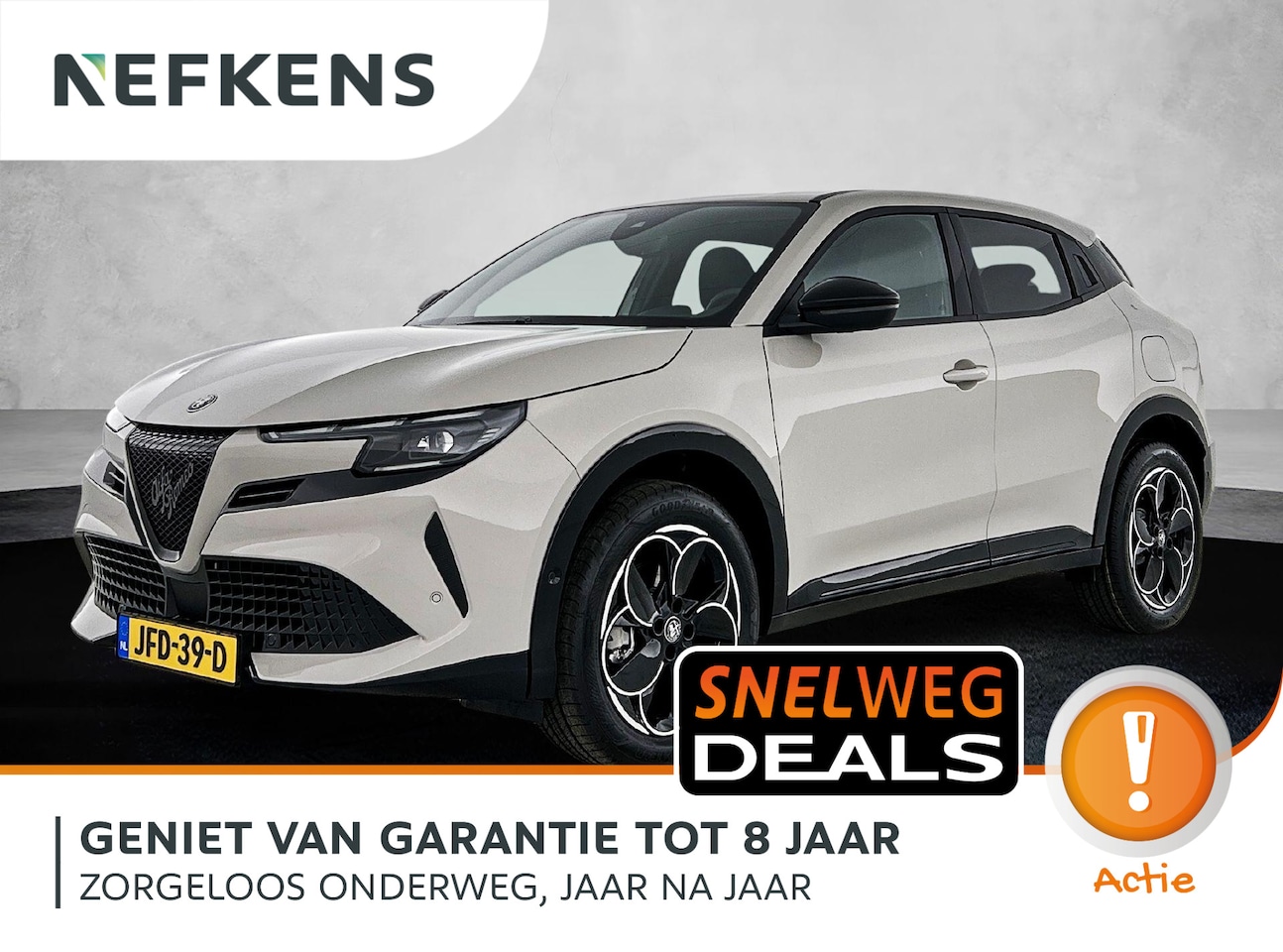 Alfa Romeo Junior - 1.2 Turbo Hybrid Ibrida Q4 145pk Automaat | Climate Control | Navigatie | Adaptieve Cruise - AutoWereld.nl