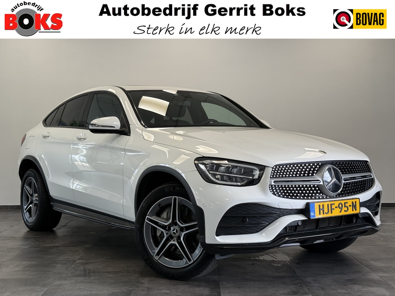 Mercedes-Benz GLC-klasse Coupé - 300e 4MATIC Business Solution AMG Panoramadak PDC Achteruitrijcamera 24 maanden garantie m - AutoWereld.nl