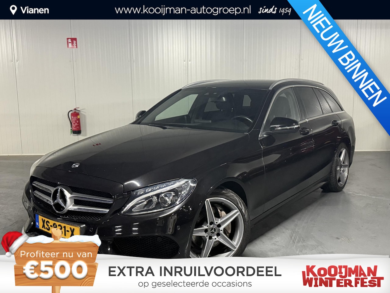 Mercedes-Benz C-klasse Estate - 200 Sport Edition Burmester, AMG Styling, Elektrische trekhaak, LED - AutoWereld.nl