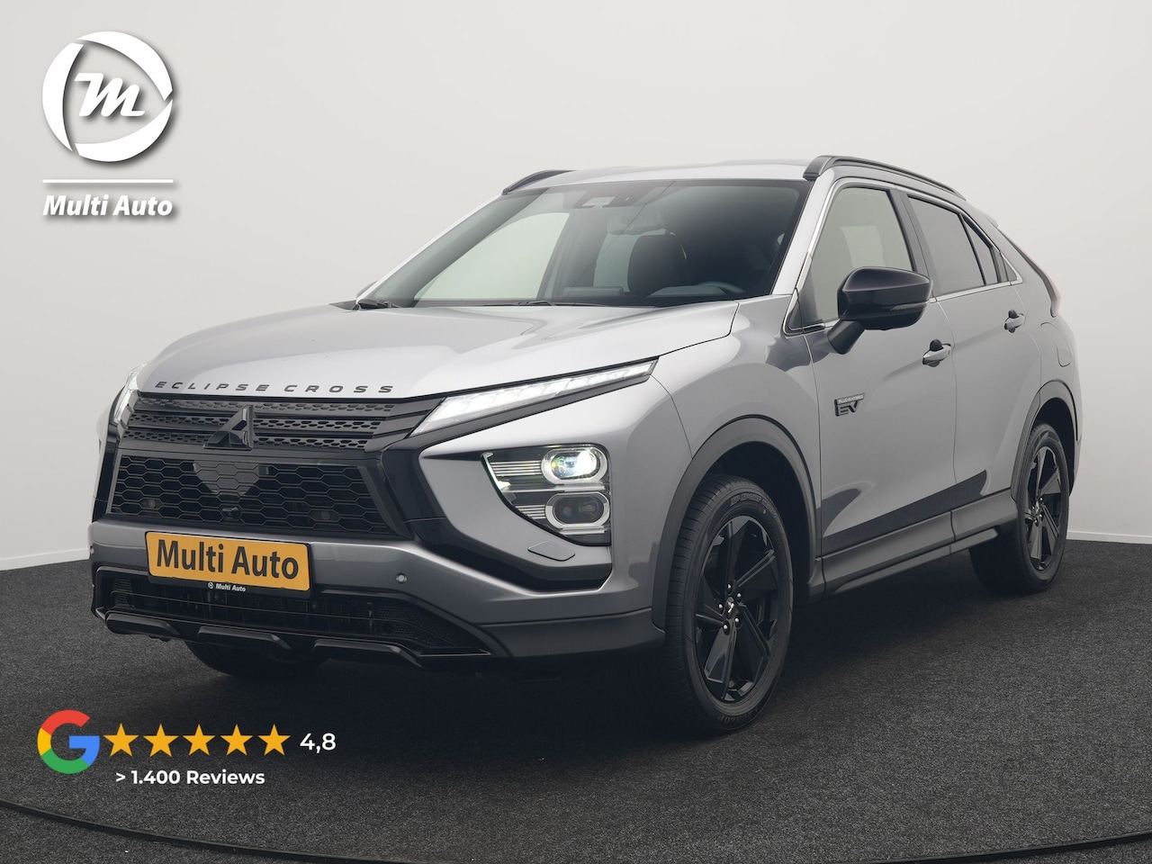 Mitsubishi Eclipse Cross - 2.4 Black Edition Plug In Hybrid 188pk Dealer O.H. PHEV | 360 Camera | Adaptive Cruise | A - AutoWereld.nl