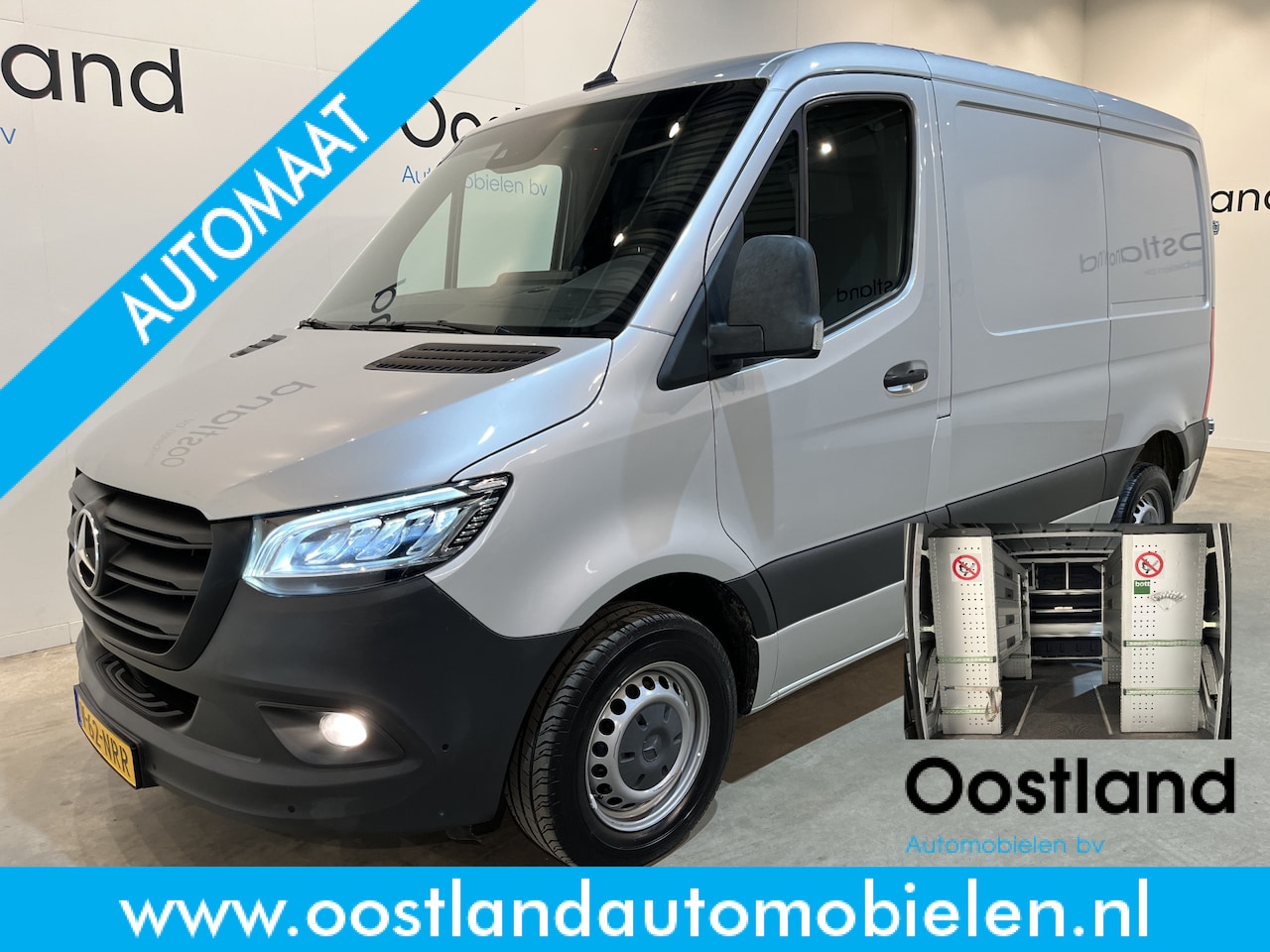 Mercedes-Benz Sprinter - 314 CDI L1H1 Automaat / Servicebus / Bott Inrichting / Euro 6 / Airco / CarPlay / Cruise C - AutoWereld.nl