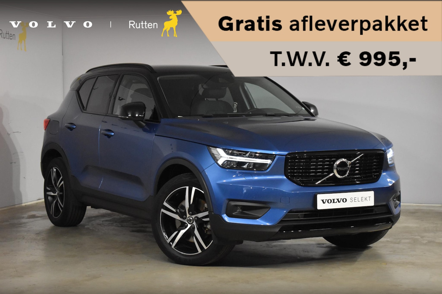Volvo XC40 - T5 262PK Automaat Recharge R-Design / Navigatie / Stuur & Stoelverwarming / Elektrische ac - AutoWereld.nl