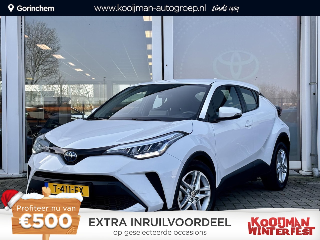Toyota C-HR - 1.8 Hybrid Active | 1e Eigenaar | Nieuw Geleverd | Navigatie | Adaptive Cruise Control | C - AutoWereld.nl