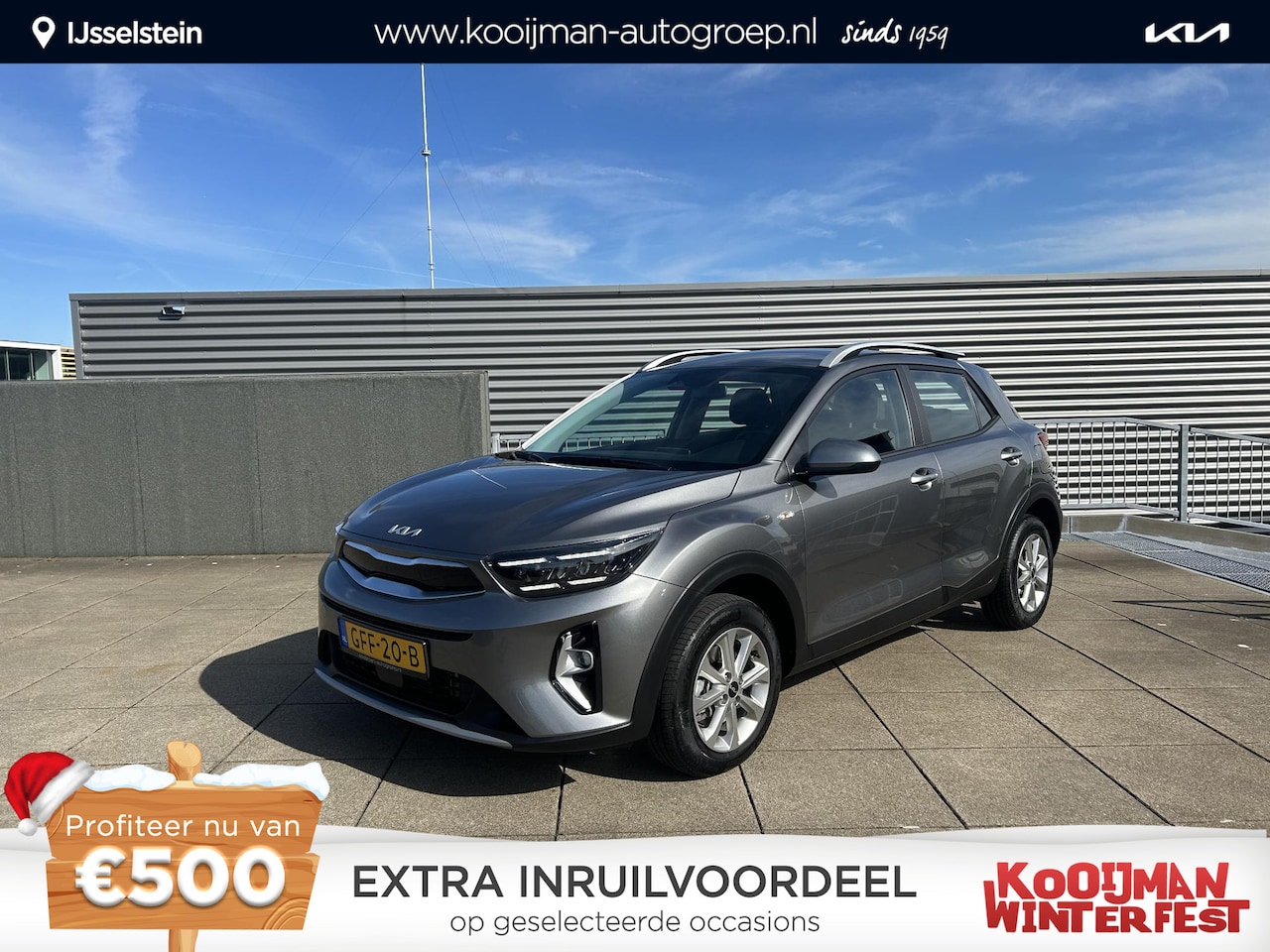 Kia Stonic - 1.0 T-GDi MHEV DynamicLine Navigatie / Camera - AutoWereld.nl