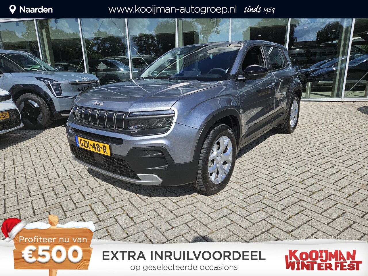 Jeep Avenger - 1.2 Altitude Trekhaak| 1e eigenaar!! 5808KM!! | JBL | Elektrische Achterklep - AutoWereld.nl