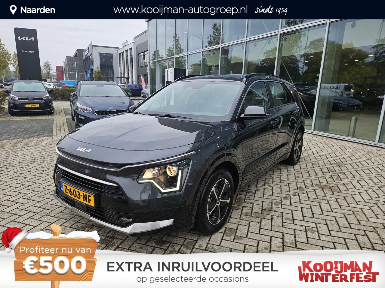 Kia Niro - 1.6 GDi Hybrid DynamicLine | Trekhaak | Achteruitrijcamera | Parkeersensoren Voor en Achte - AutoWereld.nl