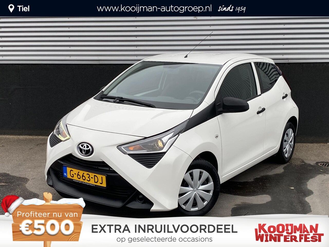 Toyota Aygo - 1.0 VVT-i x-fun Lage KM stand, Bluetooth, airconditioning, start/stop systeem, centrale de - AutoWereld.nl