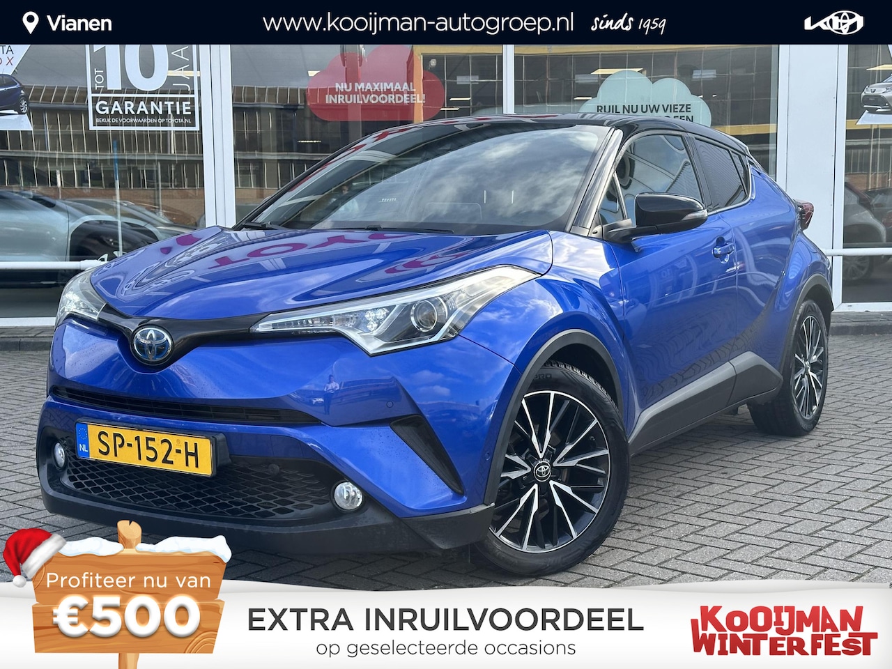 Toyota C-HR - 1.8 Hybrid Style + Trekhaak, NL Auto zeer netjes en luxe - AutoWereld.nl