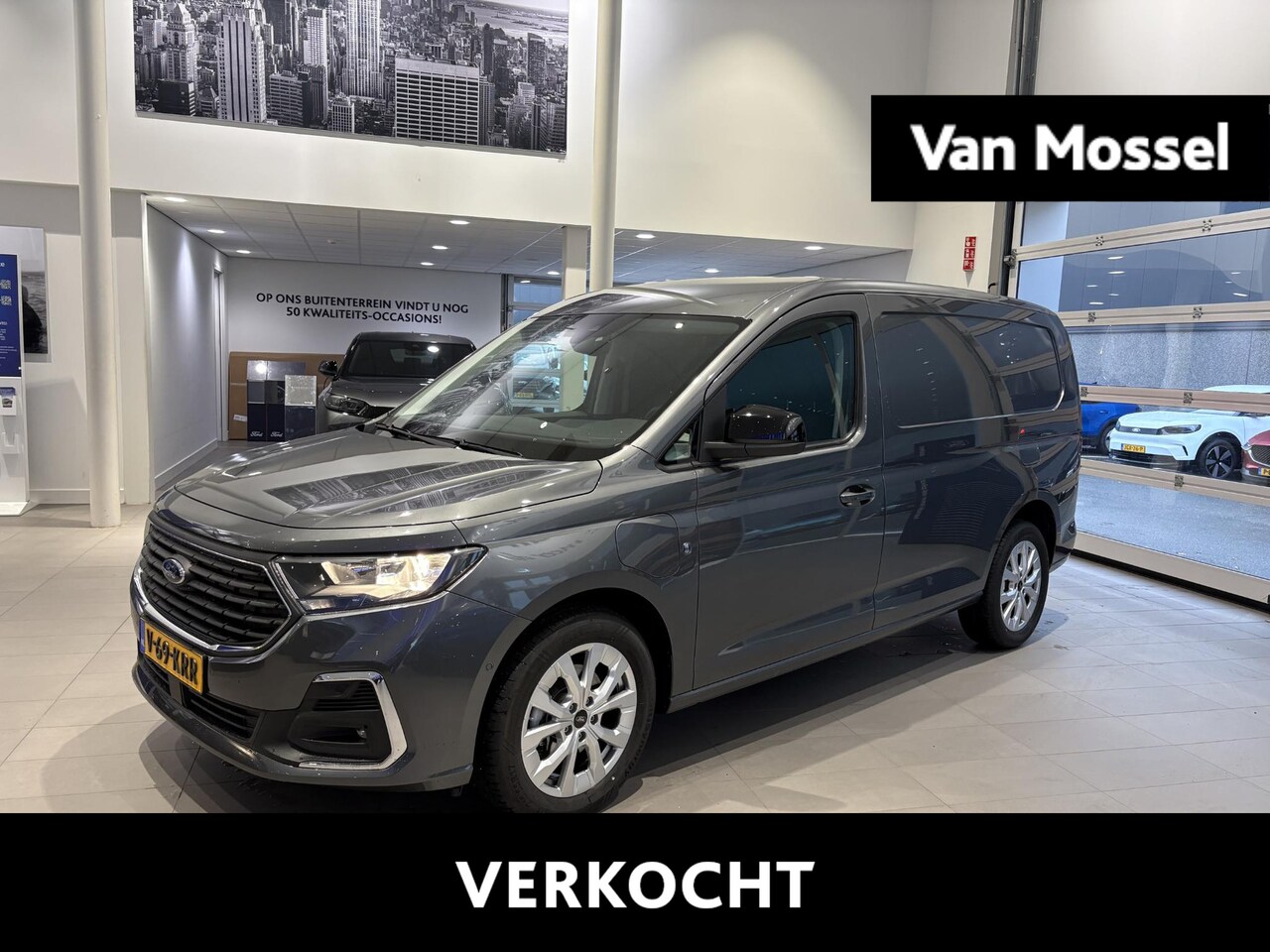 Ford Transit Connect - 1.5 EcoBoost PHEV L2 Limited | TREKHAAK | CAMERA | ADAPTIVE CRUISE CONTROL | HOUTEN LAADVL - AutoWereld.nl