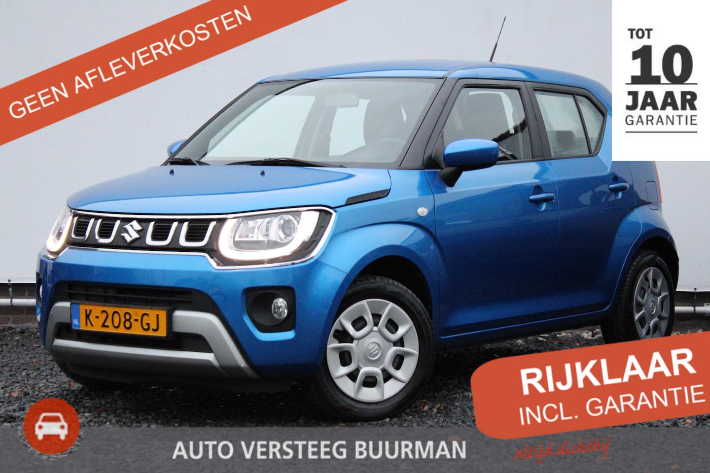 Suzuki Ignis - 1.2 Smart Hybrid Comfort Trekhaak, CruiseControl, Airco, Bluetooth telefoonvoorbereiding, - AutoWereld.nl