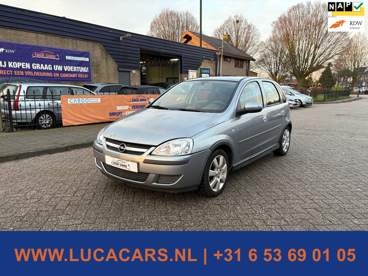 Opel Corsa - 1.2-16V Silverline Airco NIEUWE APK! - AutoWereld.nl