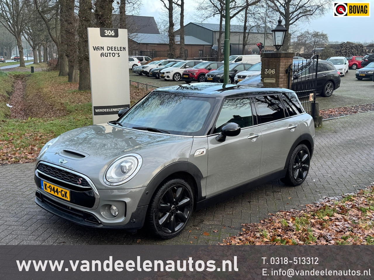 MINI Clubman - Mini 2.0 Cooper S Panoramadak/Leder/Carplay - AutoWereld.nl