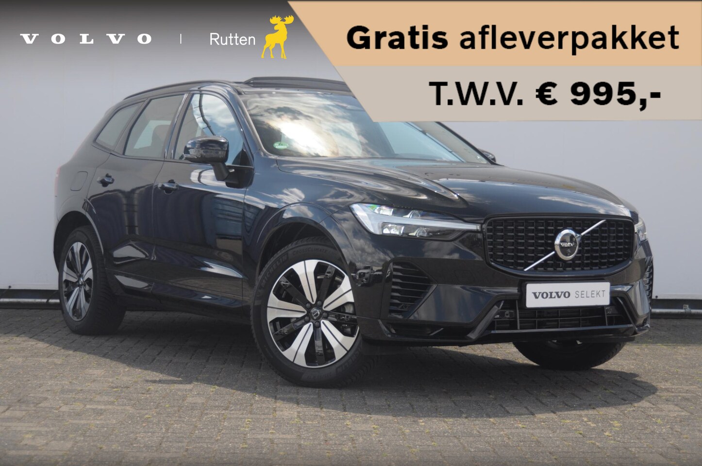 Volvo XC60 - T6 350PK Automaat AWD Plus Dark Long range /Adaptieve cruise control / Panoramadak / Apple - AutoWereld.nl