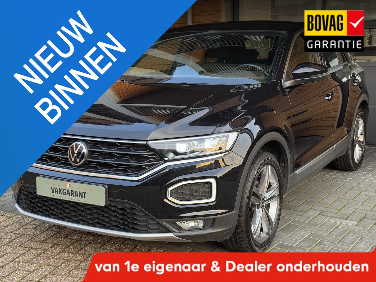 Volkswagen T-Roc - 1.5 TSI Sport 1.5 TSI Sport,Navi,Carplay,Trekh,Cruise,Cam - AutoWereld.nl