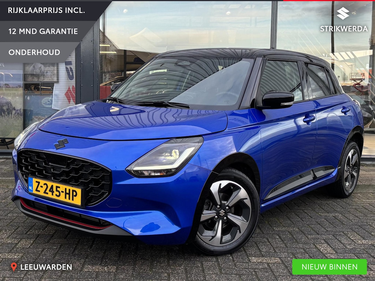 Suzuki Swift - 1.2 Style Smart Hybrid GT-Pakket/Carplay - AutoWereld.nl