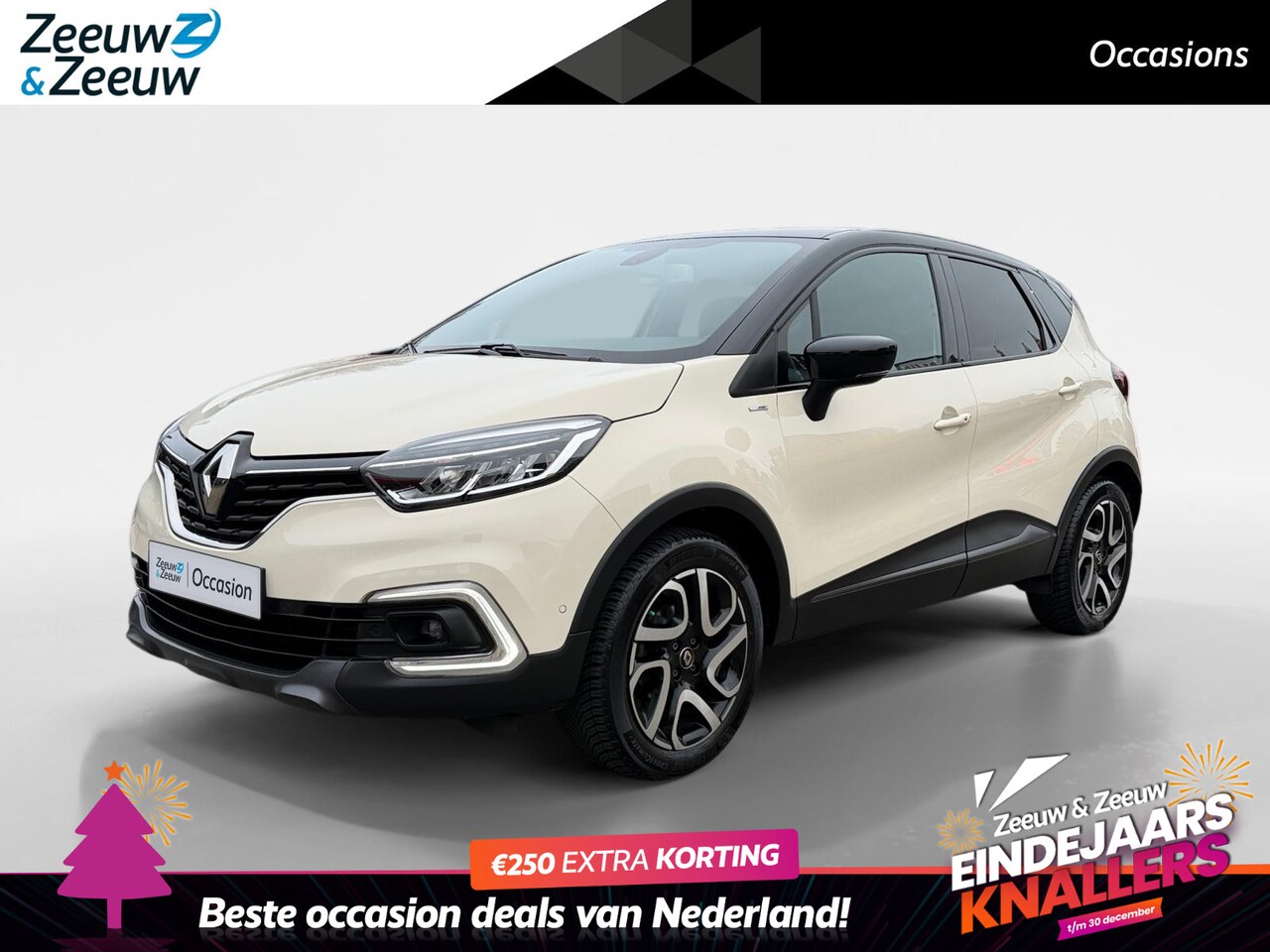Renault Captur - 0.9 TCe Bose | Afneembare Trekhaak | Climate | Cruise | Achteruitrijcamera | Parkeersensor - AutoWereld.nl