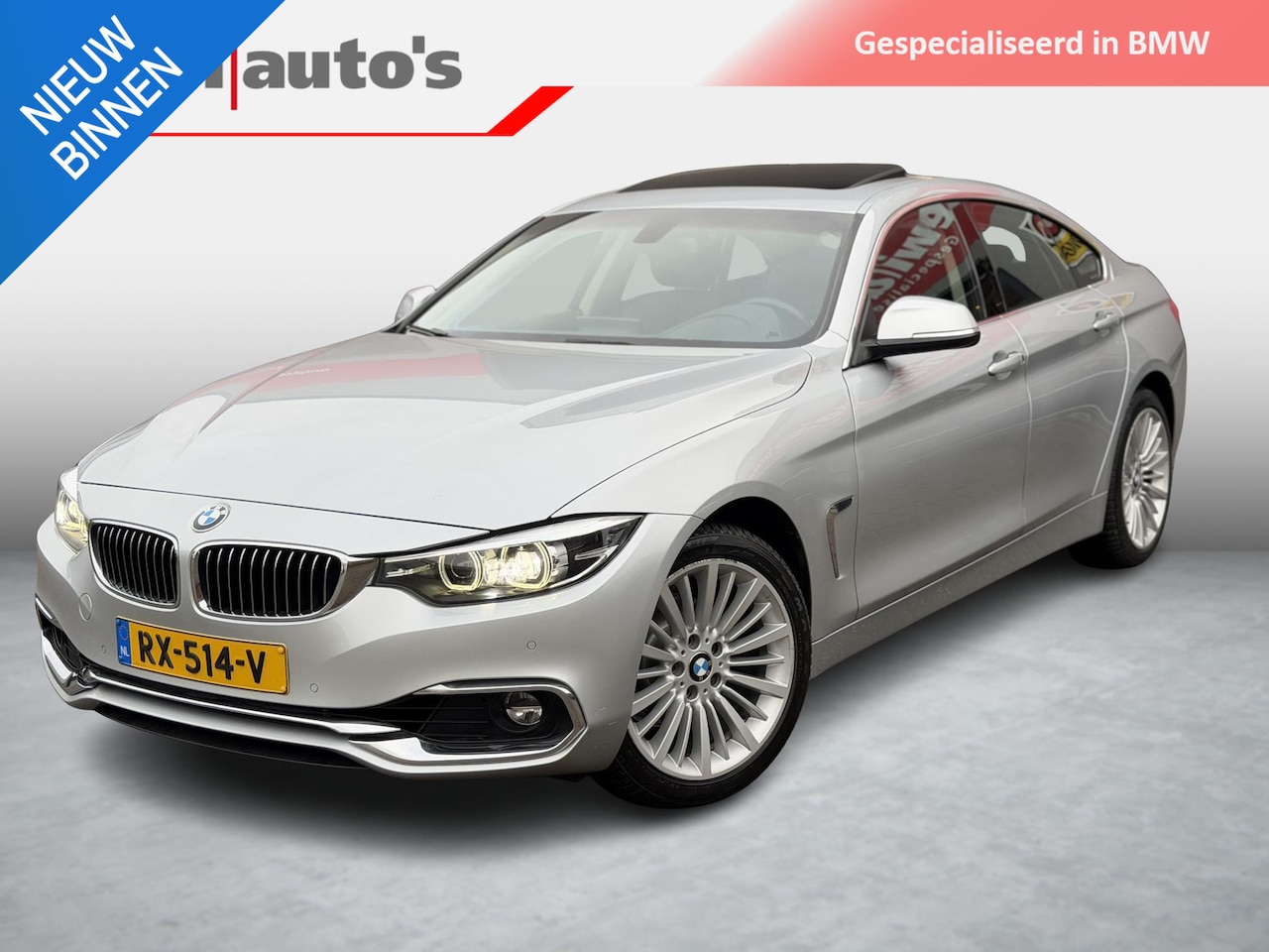 BMW 4-serie Gran Coupé - 420i xDrive Schuifdak-CarPlay-Elek.Trek-Memory - AutoWereld.nl