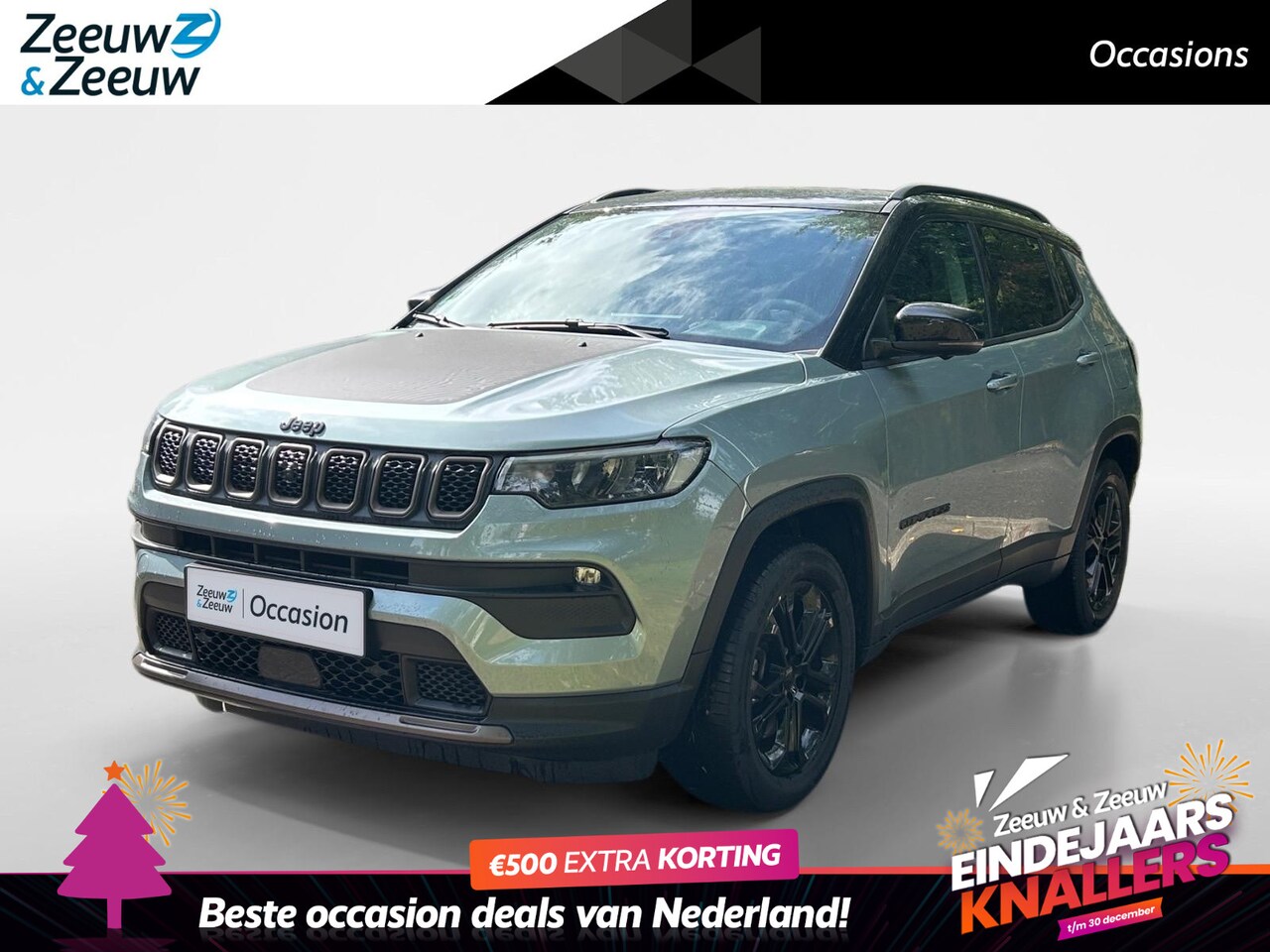 Jeep Compass - 4xe 240 Plug-in Hybrid Electric Upland | Apple/Android Carplay |  | Nav | Radio | Achterui - AutoWereld.nl