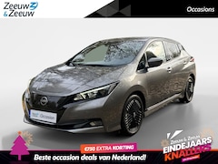 Nissan LEAF - N-Connecta 40 kWh | lage kilometers | EV | 360 graden camera | stoelverwarming |