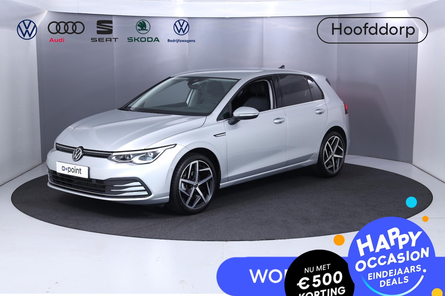Volkswagen Golf - 1.5 TSI Style 130pk 6bak| Navi| 18'LMvelgen| head-up display| verwarmde voorstoelen - AutoWereld.nl