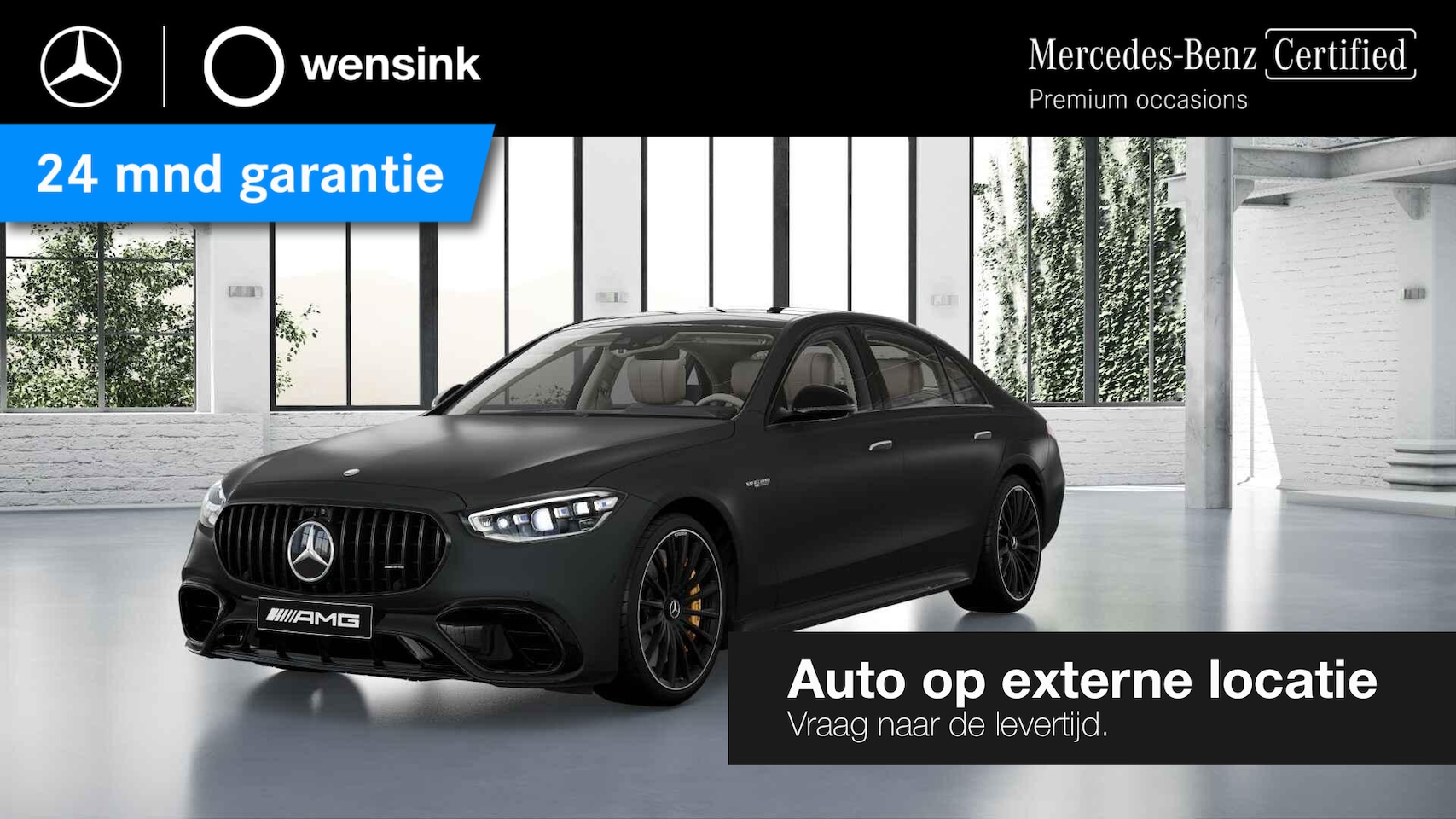 Mercedes-Benz S-klasse - AMG 63 S E Performance | Keramisch | Designo lak magno | Drivers pack | Entertainment syst - AutoWereld.nl