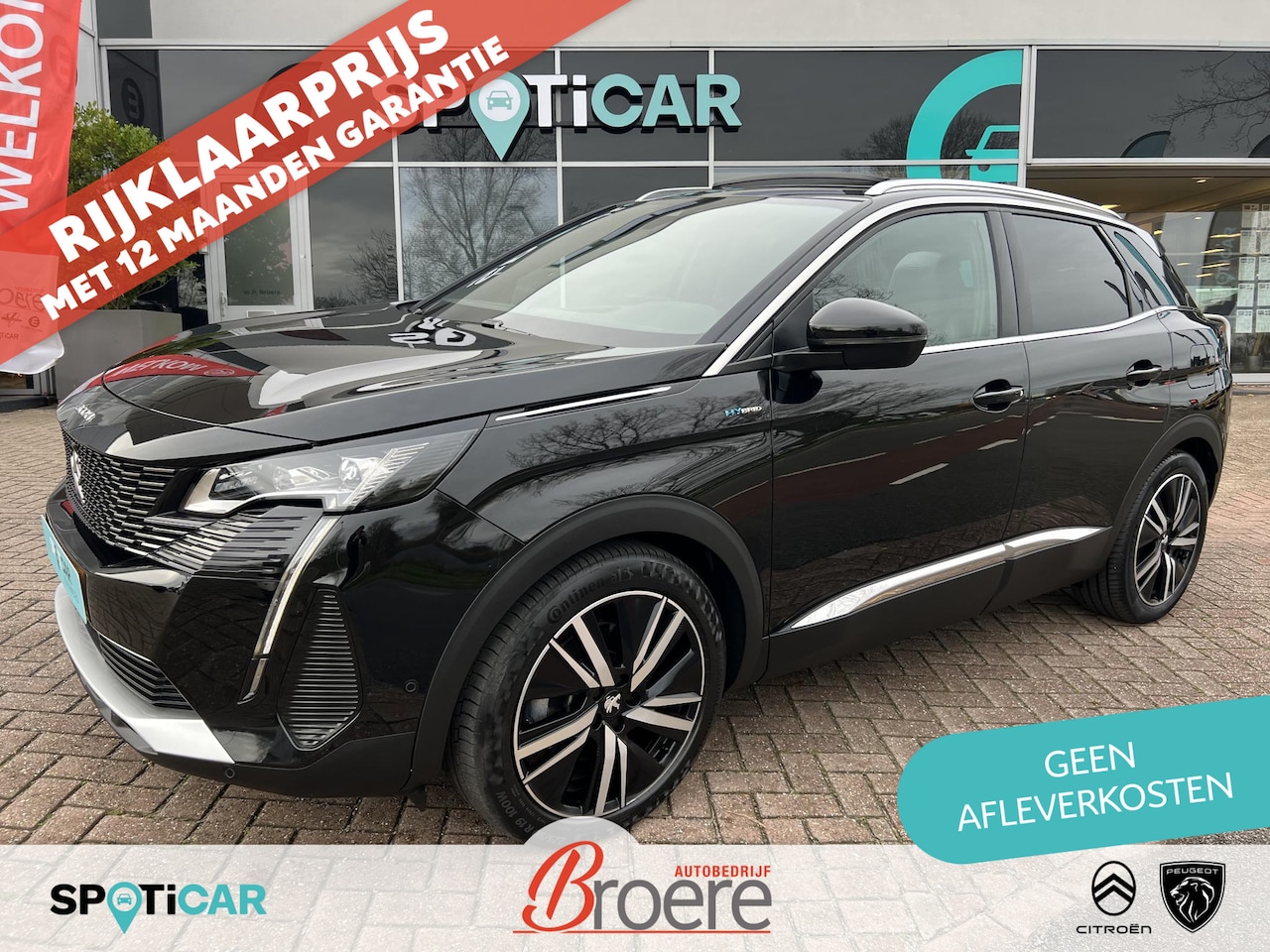 Peugeot 3008 - 1.6 HYbrid 225 GT Automaat | panoramadak, elek. klep - AutoWereld.nl