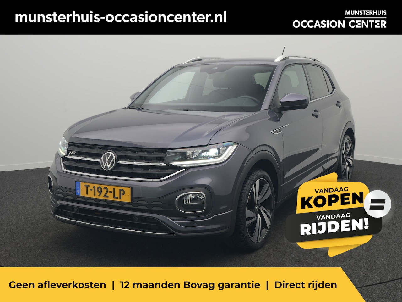 Volkswagen T-Cross - 1.5 TSI Style Business R - RIJKLAARPRIJS - R-Line - Automaat - All Seasonbanden - Achterui - AutoWereld.nl