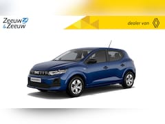 Dacia Sandero - 1.0 SCe 65 essential Nieuw te bestellen vanaf