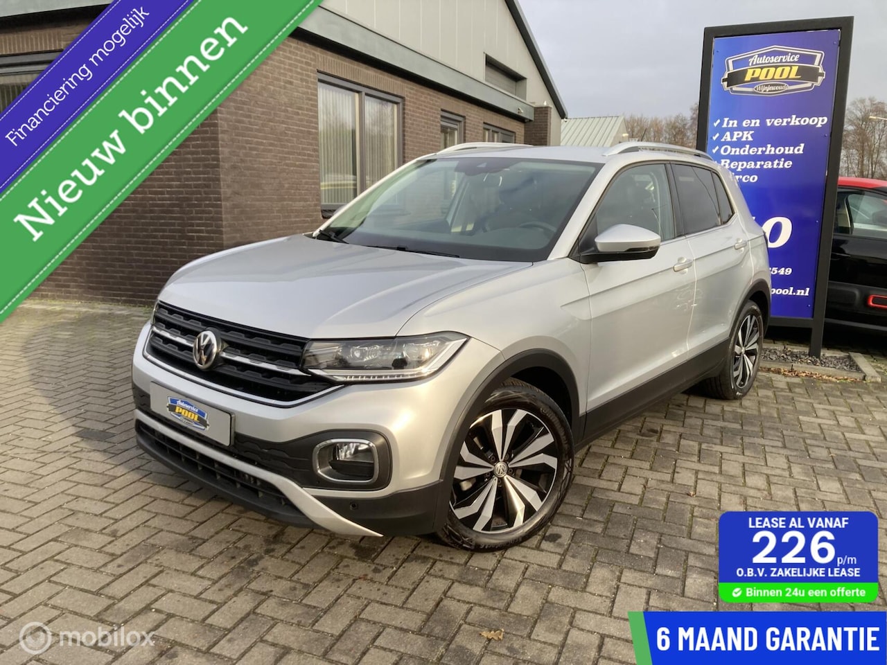 Volkswagen T-Cross - 1.0 TSI Business|Apple|Cruise|Trekh|Navi - AutoWereld.nl