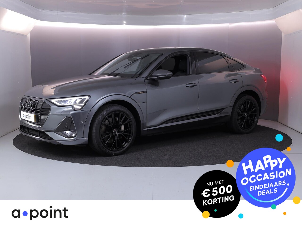 Audi e-tron Sportback - 55 quattro S edition 95 kWh 409 pk | Navigatie | Panoramadak | Trekhaak (afneembaar) | Par - AutoWereld.nl