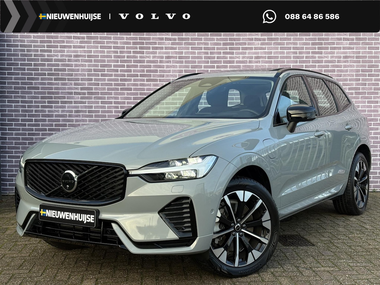 Volvo XC60 - 2.0 T6 Plug-in hybrid AWD Ultra Dark | FACELIFT !! | Trekhaak | Memory stoelen | Harman/Ka - AutoWereld.nl