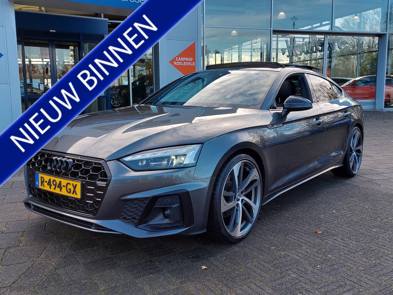 Audi A5 Sportback - 35 TFSI 150pk Automaat S-Edition | Origineel NL | Navi | Clima | Cruise | Panorama Schuifd - AutoWereld.nl