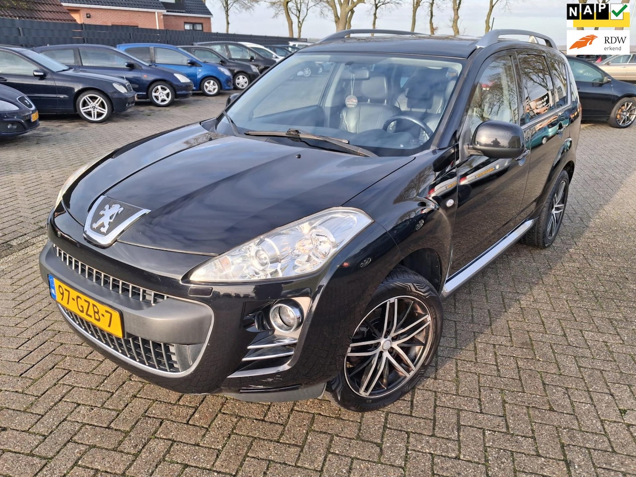 Peugeot 4007 - 2.4 GT 7pers 2008. Automaat/Leder/Trekhaak etc.. APK 11-2026 - AutoWereld.nl