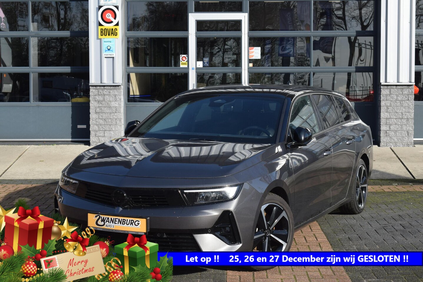 Opel Astra Sports Tourer - 1.2 Turbo GS Navi Panodak Airco Km 26.500!! - AutoWereld.nl