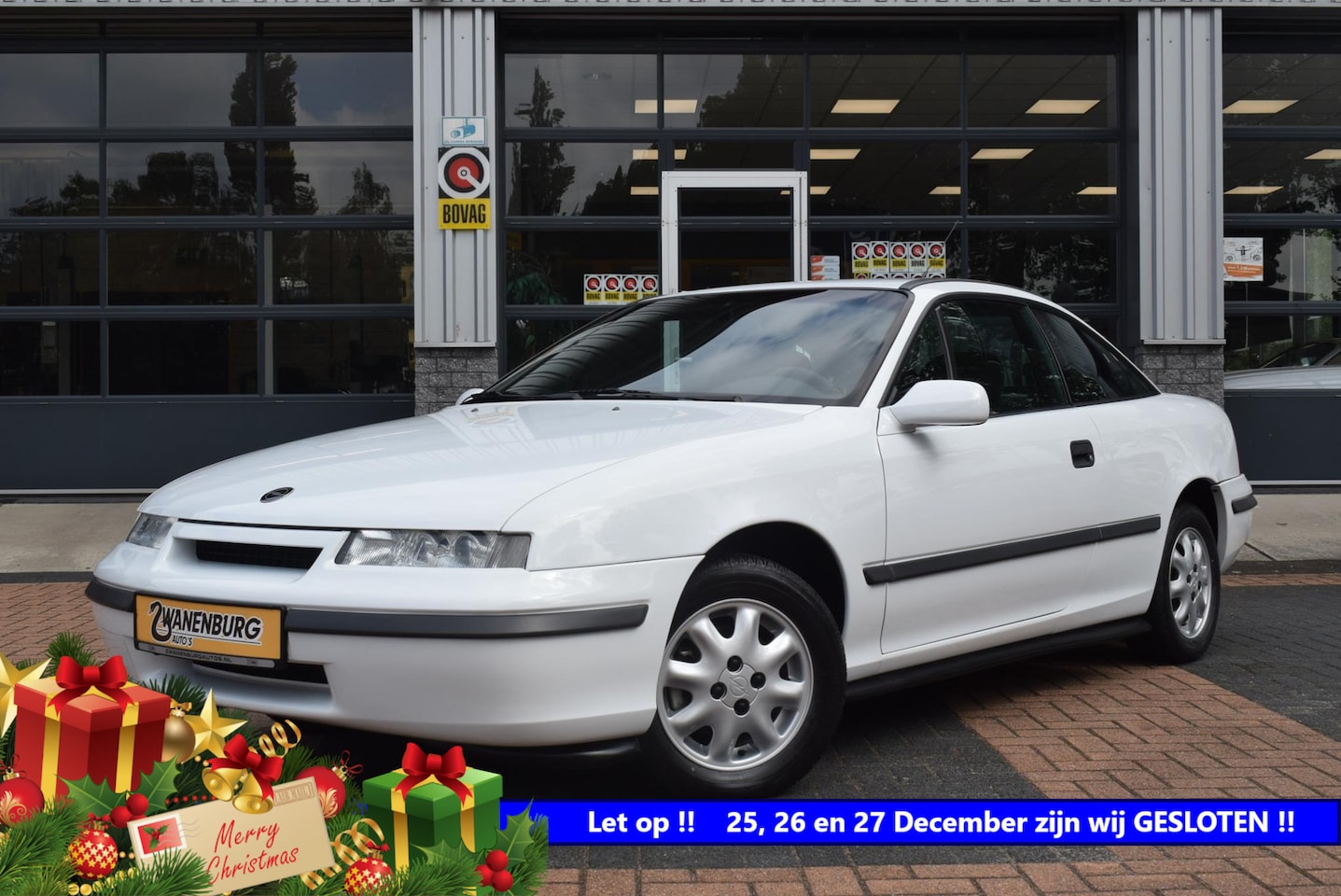 Opel Calibra - 2.0i Sportive Nieuw Nieuw Km 10.200!! 1eig - AutoWereld.nl