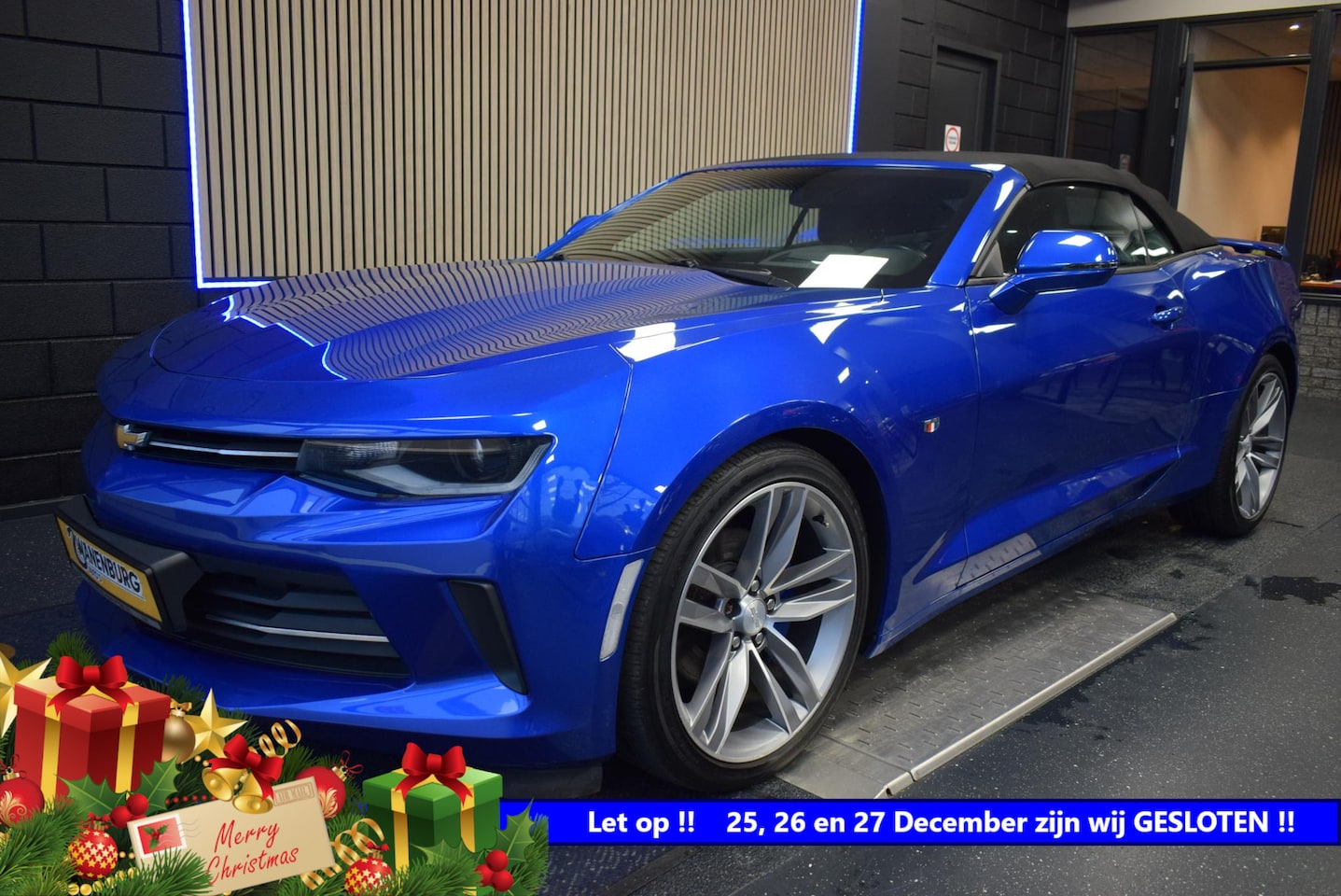 Chevrolet Camaro Convertible - USA 2.0 Turbo Touring Full Options Km 52.000!! - AutoWereld.nl